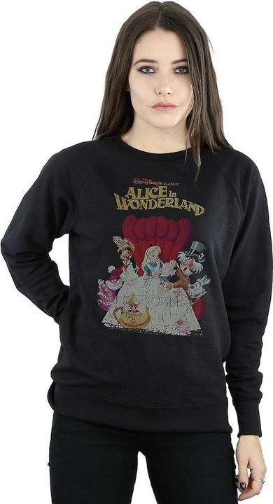 Produktbild Alice In Wonderland Poster Retro Sweatshirt aus Baumwolle (XXL)
