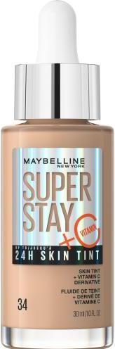 Immagine prodotto Maybelline New York Maybelline Super Stay Skin Tint Foundation con Vitamina C a lunga durata fino a 24H Formula vegana (34)