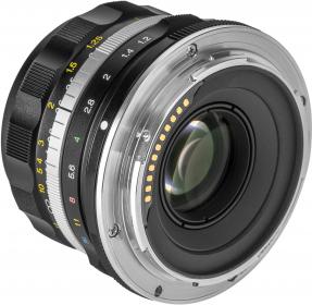 Produktbild Voigtländer Nokton D35mm / 1.2 schwarz (Nikon Z, APS-C / DX)