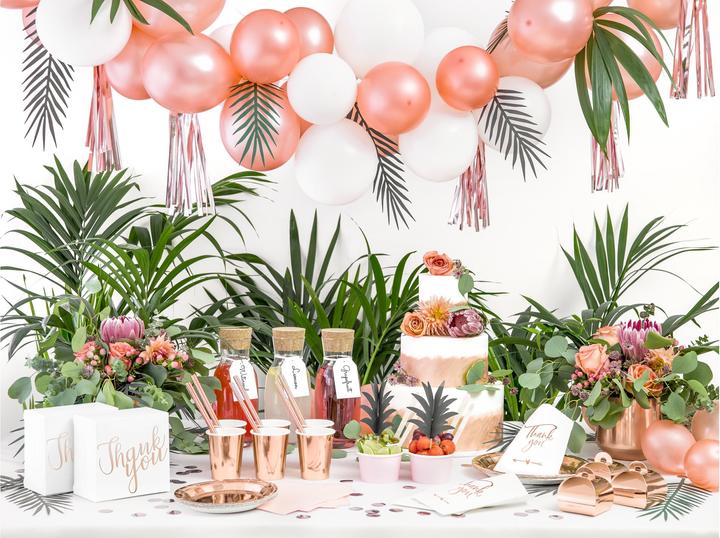 Produktbild Partydeco Teller Rose gold metallic (6 x)