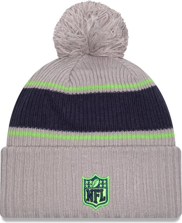 Produktbild New Era NFL Sideline Winter Mütze Seattle Seahawks Grau