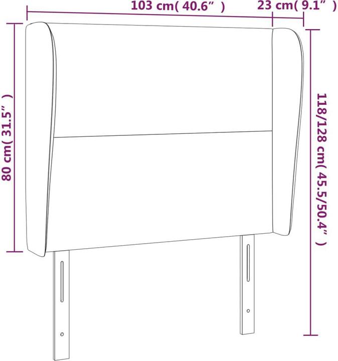 Produktbild VidaXL Pranav (103 x 23 x 128 cm)
