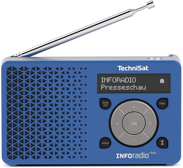 Immagine prodotto TechniSat DigitRadio 1 Inforadio-Edizione rbb scuro/argento (FM)