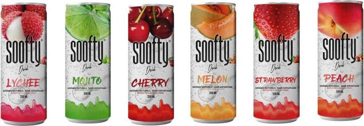 Image du produit Soofty Drink Fraise (1 x 33 cl)