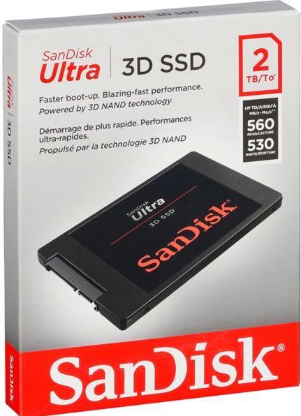 Actual product image SanDisk Ultra 3D (2000 GB, 2.5")