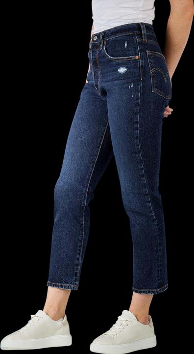 Produktbild Levis 501 Jeans Straight Cropped salsa authentic (W30/L26)