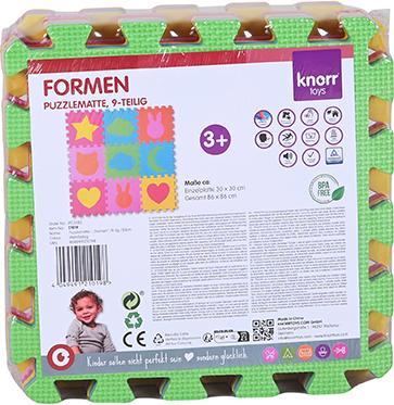 Immagine prodotto Knorrtoys Tappetino per puzzle - "Forme" /9 pezzi/30cm (30 x 31,5 x 30 cm)