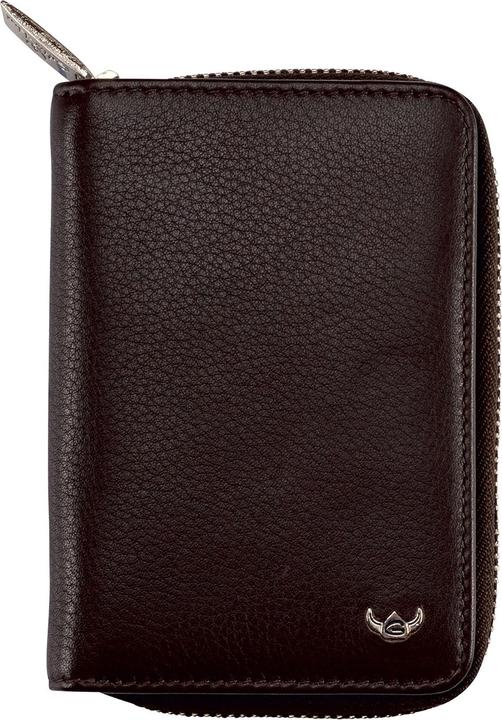 Immagine prodotto Golden Head Portafoglio Capri con protezione RFID in pelle 8 cm