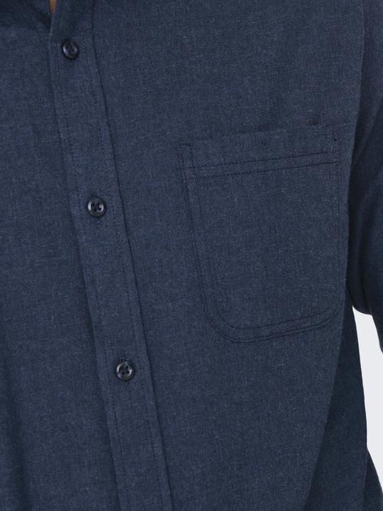 Produktbild Only & Sons Normal geschnitten Hemdkragen Hemd Hemd (L)