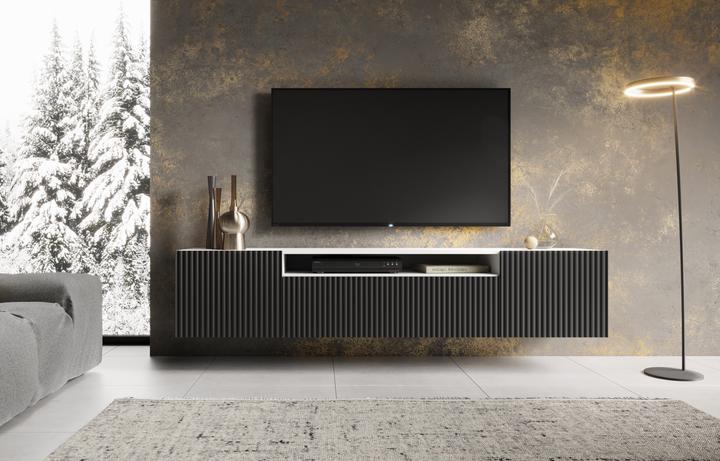 Actual product image ADRK Furniture RTV cabinet NOEMI wall-mounted (41 x 41 x 60 cm)