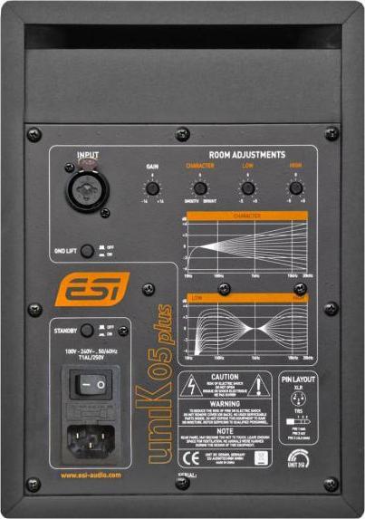 Produktbild ESI Unik 05+ aktive Studio Monitor-Boxen 1 Paar (Aktiv, Paar)