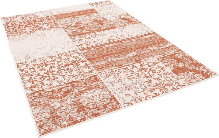 Image du produit Pergamon Tapis d'intérieur et d'extérieur Flatweave Carpetto Patchwork (140 x 200 cm)