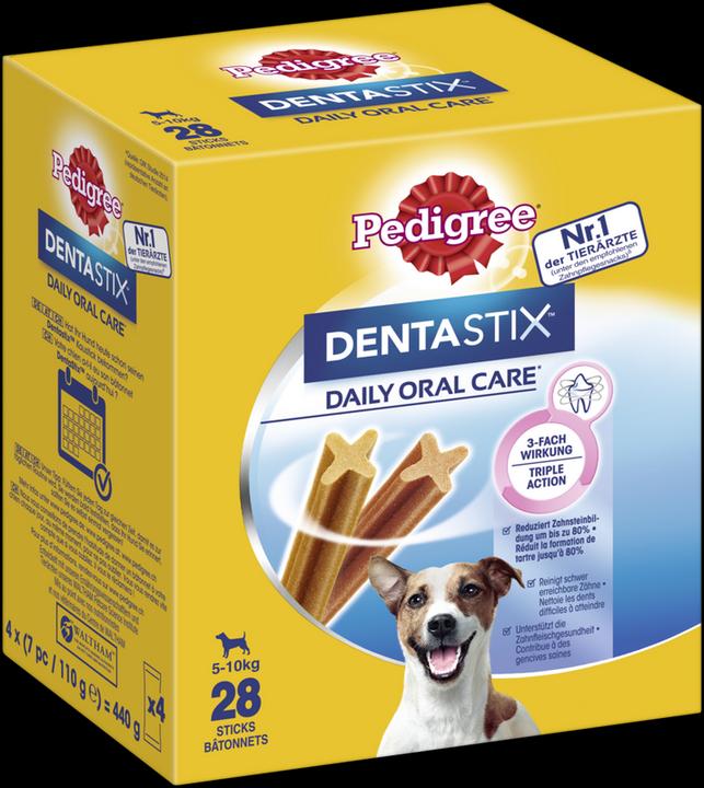 Produktbild Pedigree DENTASTIX™ Daily Oral Care kleine Hunde (Adult, 4 Stk., 440 g)