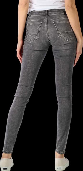 Produktbild Mavi Adriana Jeans Skinny dark grey distressed glam (29)
