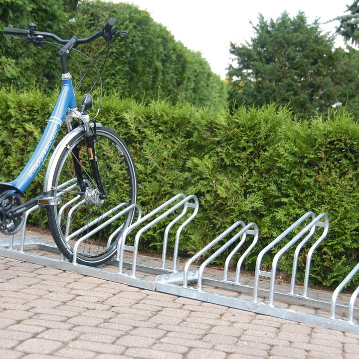Actual product image Moravia CLASSIC bicycle stand 1750 mm high/low, for 5 bicycles
