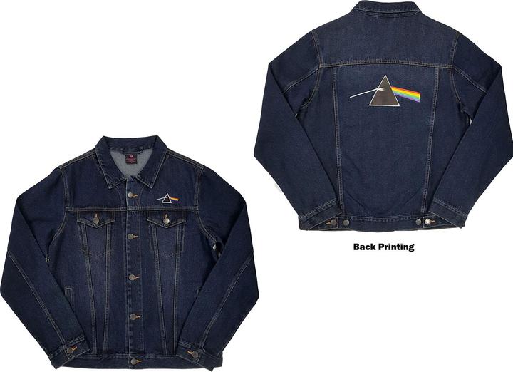 Pink Floyd Dark Side of the Moon Oval Denim-Jacket