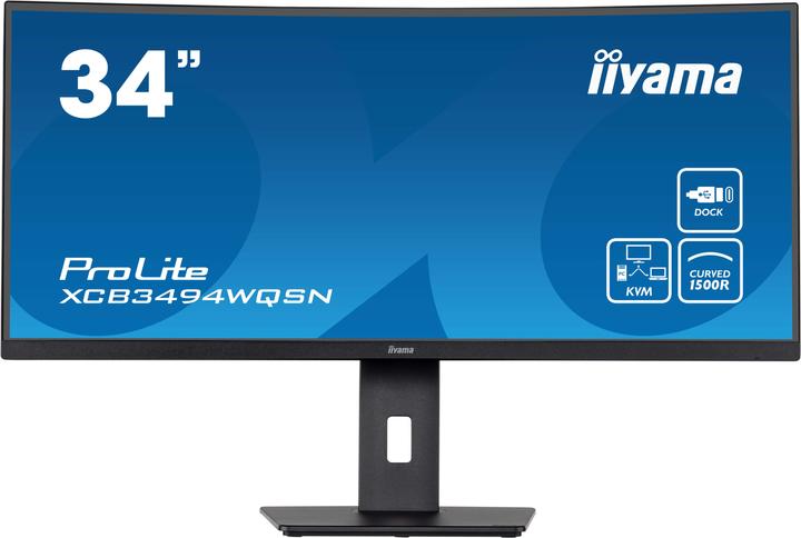 iiyama ProLite XCB3494WQSN-B5 (3440 x 1440 Pixel, 34")