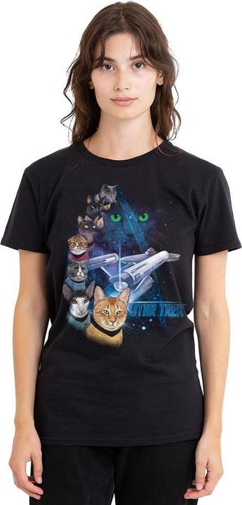 Image du produit - T-shirt FELINE GALAXY - Adulte (L)