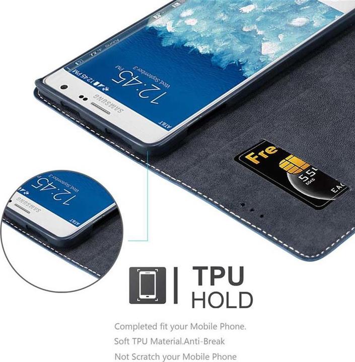 Actual product image Cadorabo Book X Wallet Cover (Samsung Galaxy Note Edge)