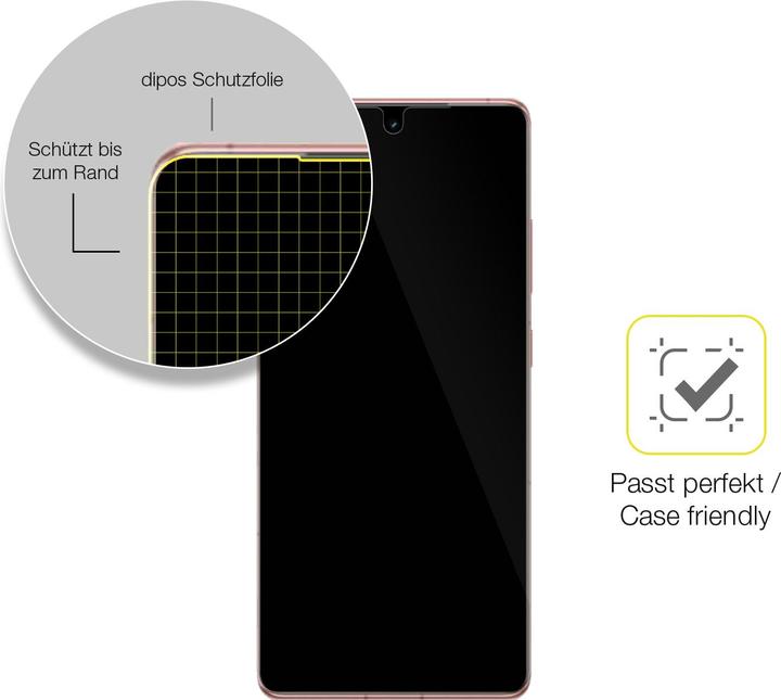Produktbild Dipos Displayschutzfolie Full-Cover 3D (2 Stück, OnePlus Ace 3)