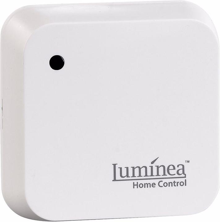 Luminea Sensore di luce e crepuscolo WLAN resistente alle intemperie