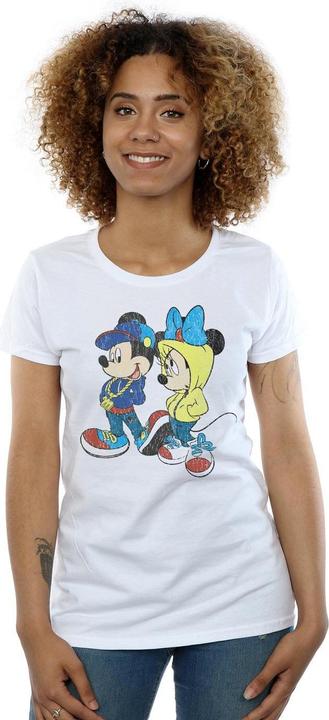 Immagine prodotto Disney Mickey And Minnie Mouse Pose Maglietta Donna (XL)