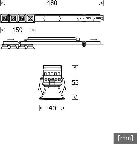Produktbild LTS LK-CH 045.040.840.50 (770 lm)