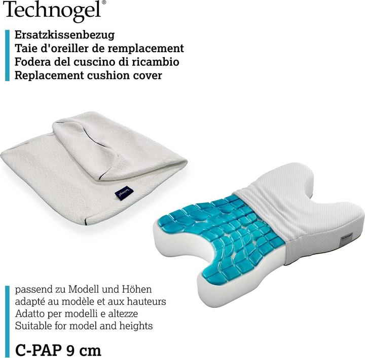 Actual product image Technogel Spare cover cushion C-PAP (Pillowcase, 66 x 40 x 9 cm)