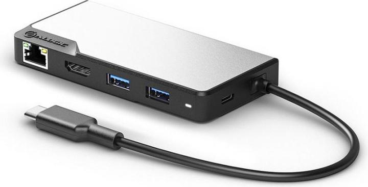 Actual product image Alogic USB-C FUSION MAX 6-IN-1 HUB (USB-C, 80 Ports)
