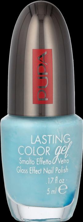 Pupa Milano Lasting Color Gel blu bolla (077 Blu bolla, Smalto per unghie effetto gel)