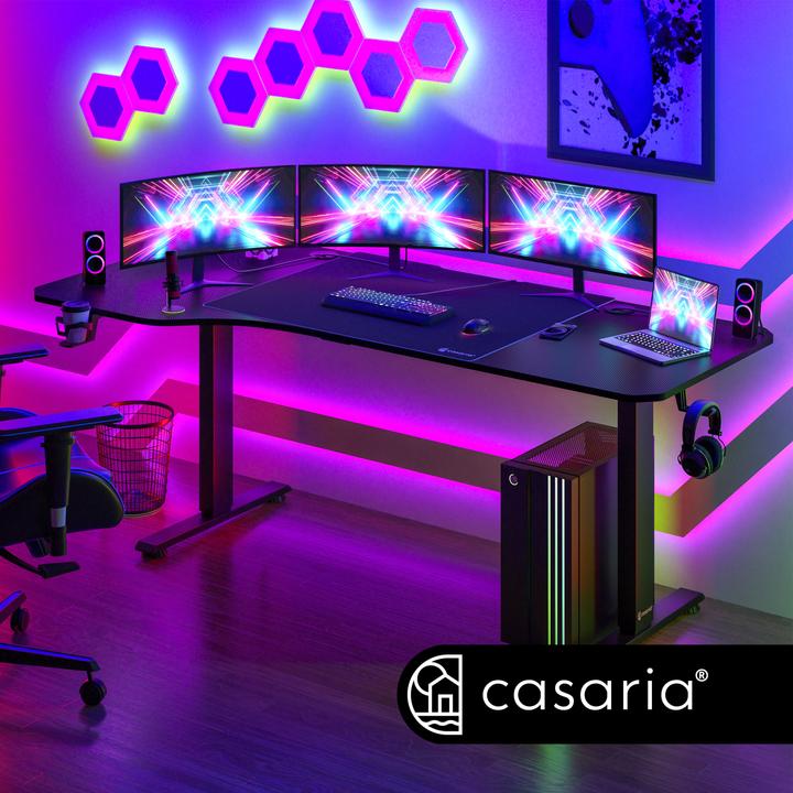 Image du produit Casaria Bureau (160 x 75 x 118 cm)