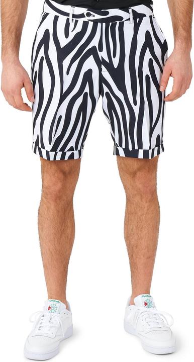 Produktbild OppoSuits Shorts Suit Zazzy Zebra Anzug - Sommer Kostüm (56)