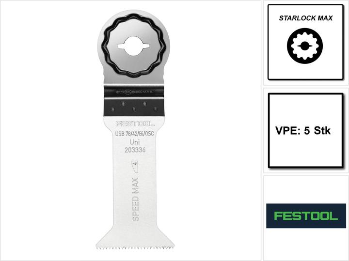 Actual product image Festool Universal saw blade USB 78/42/Bi/OSC/5