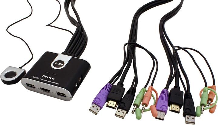Produktbild Aten CS692, 2-Port KVM