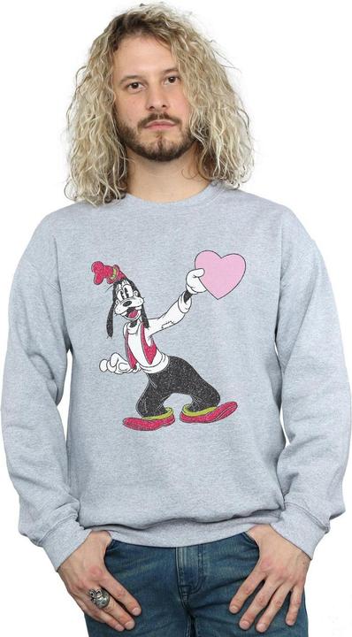 Immagine prodotto Disney Goofy Love Heart Felpa Uomo (L)