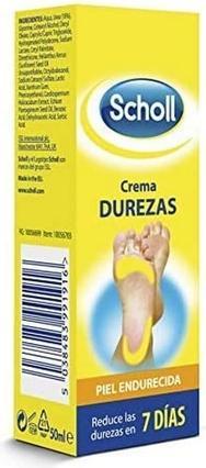 Scholl Crema per i calli dei piedi 60ml (Pediluvio, 75 ml)