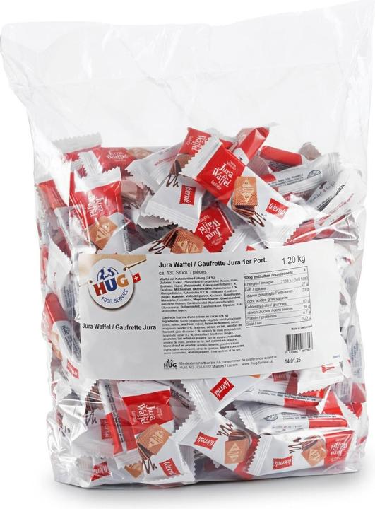 Produktbild Wernli Guetzli Jura Waffel (130 Stk., 1200 g)