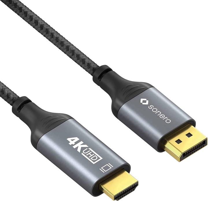 Actual product image Sonero HDMI – DisplayPort (3 m, DisplayPort, HDMI)