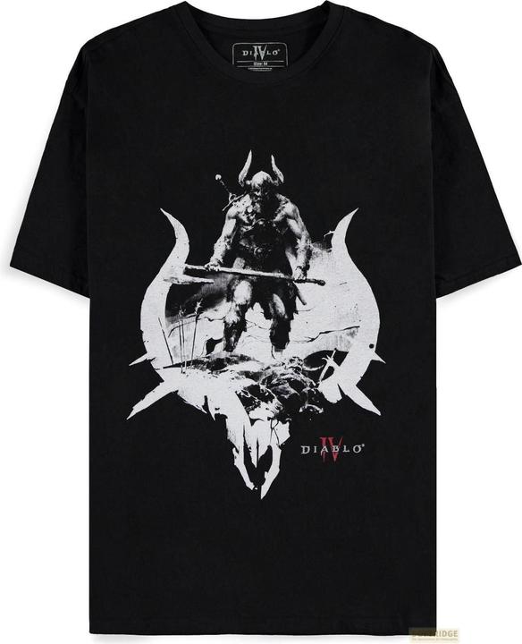 Actual product image Difuzed Diablo IV T-Shirt Barbarian Sigil Size XXL (XXL)