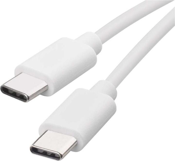 Produktbild Emos USB Kabel 2.0 C Stecker - USB 2.0 C Stecker 1m, weiss (1 m, USB 2.0)