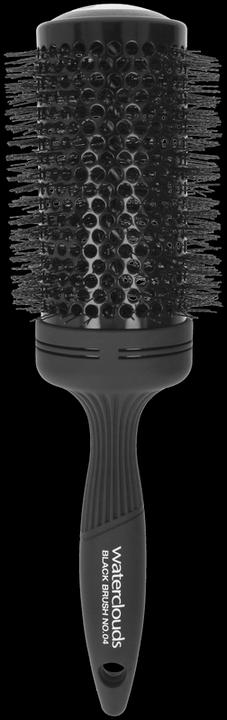 Actual product image Waterclouds Black Brush 04 Round metal 55mm