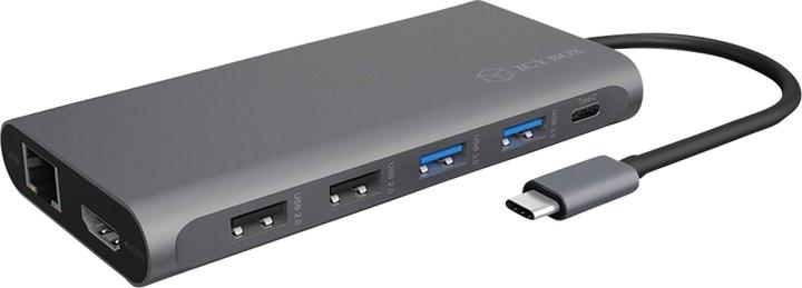 Produktbild Icy Box IB-DK4050-CPD (USB-C, 12 Ports)