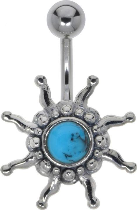 Immagine prodotto Bijouteria Piercing ventre (Acciaio chirurgico 316L, Gioiello, Argento 925)