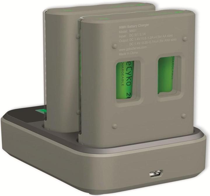 Immagine prodotto GP Batteries Pro-Line Docking Station + 4xAAA + 4xAA (8 pz., AA, 2100 mAh, Batteria + Caricabatterie)