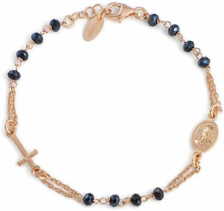 Produktbild Amen Rosary Crystal Cross Armband (20 cm, Silber 925)