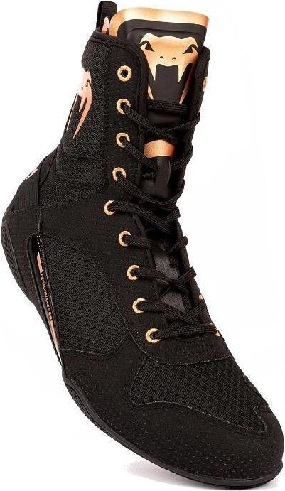 Produktbild Venum Boxschuhe Boxstiefel / Elite / Schwarz-Bronze / EU 41 (41)