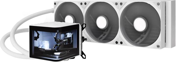 Actual product image TRYX PANORAMA complete water cooling system - 360 mm, white