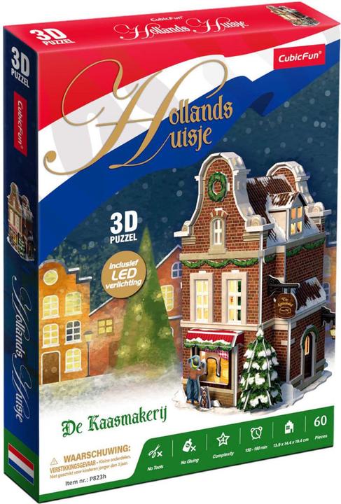Immagine prodotto Cubicfun Kubisches lustiges 3D-Puzzle-Käsegeschäft mit LED-Beleuchtung