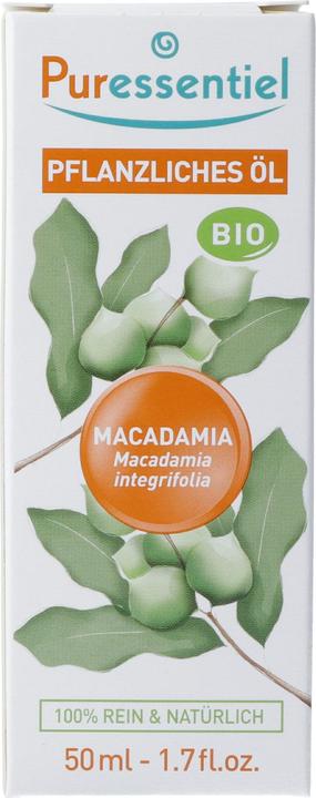 Actual product image Puressentiel Vegetable oil Macademia Bio oil (Body oil, 50 ml)