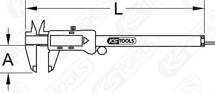 Immagine prodotto KS Tools Calibro (23.50 cm)